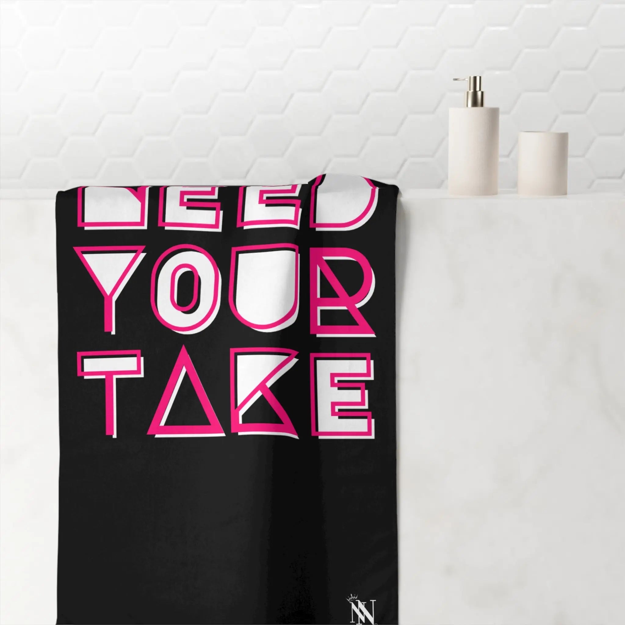 Need Your Take | Nectar Napkins XL Fun-Flirty Lovers’ Towels