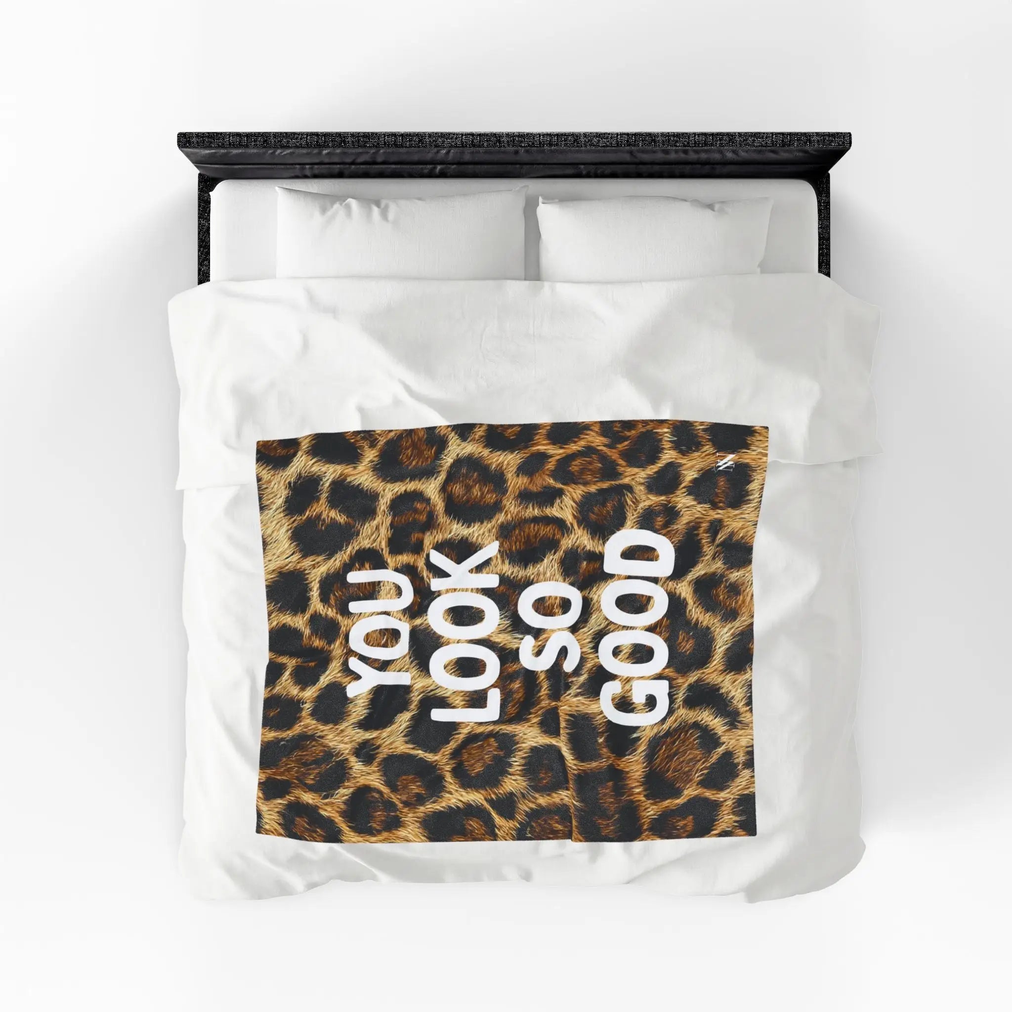 You Look So Good Realistic Cheetah Print Blanket