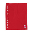 Nectar Napkins Brand Red | Nectar Napkins Fun-Flirty Lovers’ Blankets