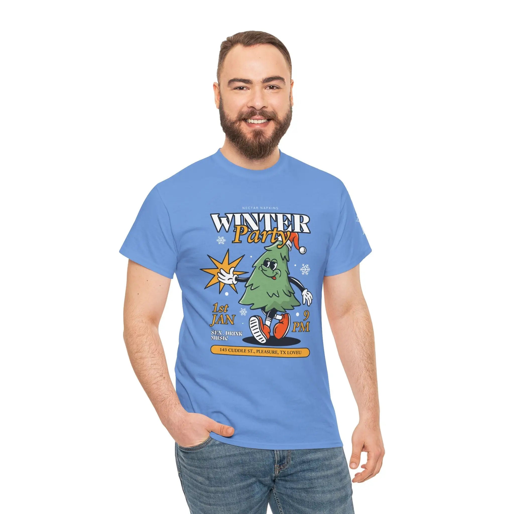 Winter Party | Mix & Match Cotton Unisex Fun-Flirty Lovers’ T-Shirts