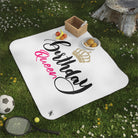 Gold Crown Birthday Queen | Mix Match Fun-Flirty Lovers’ Water-Resistant Blankets