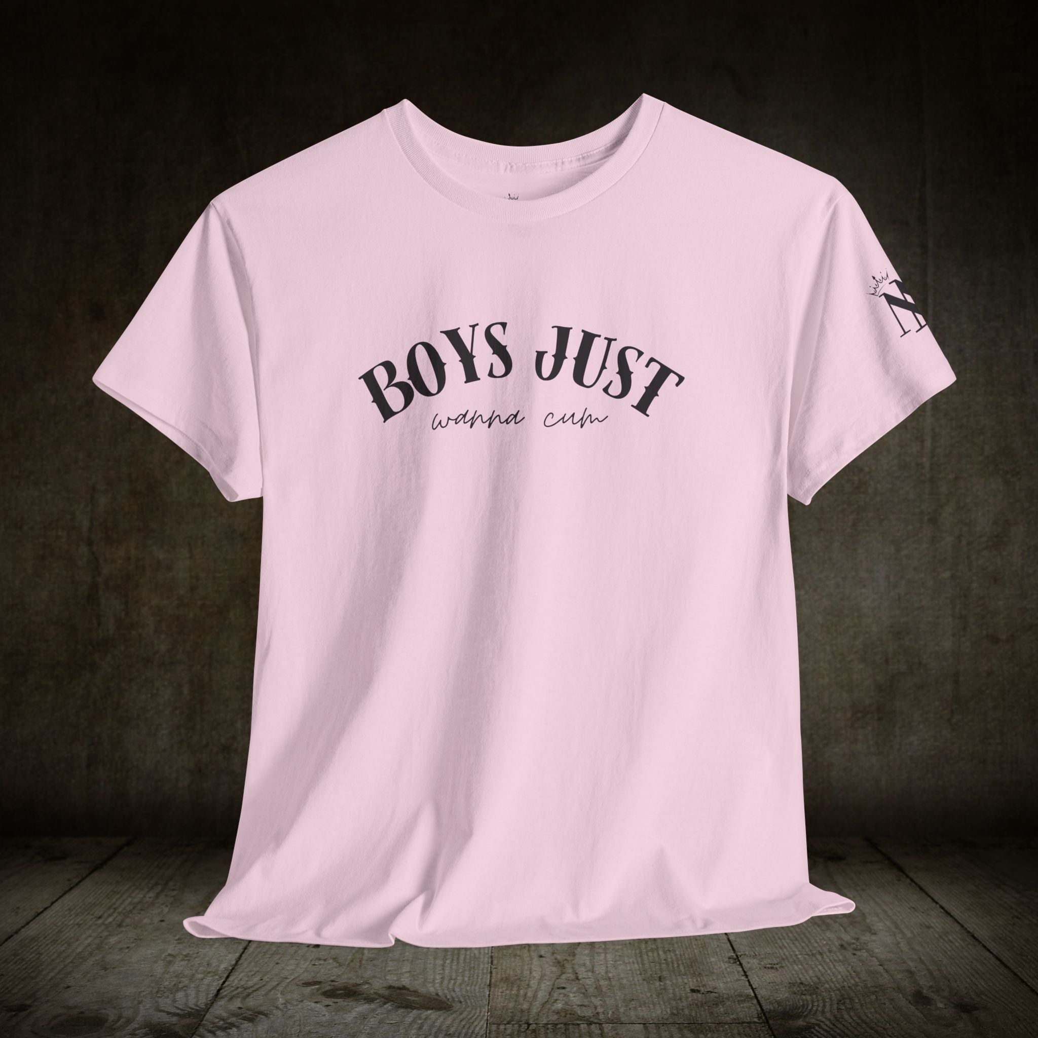 Boys Just Wanna | Mix & Match 100% Cotton Unisex Fun-Flirty Lovers’ Tees