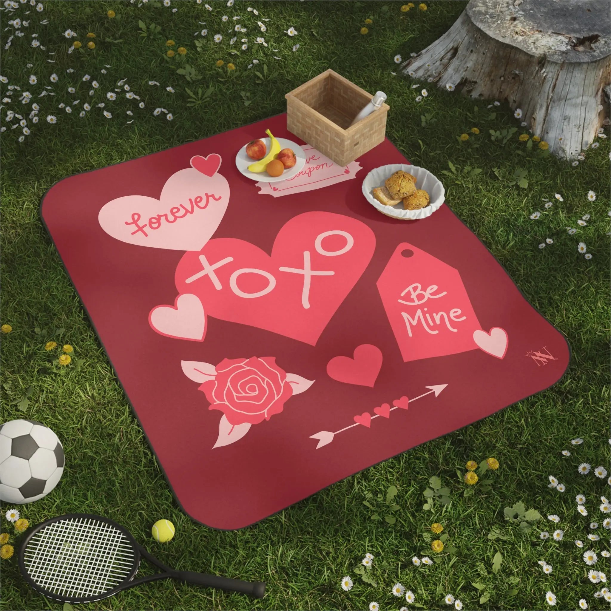 XOXO Forever | Mix Match Fun-Flirty Lovers’ Water-Resistant Blankets
