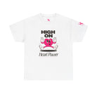 High On Heart Power | Mix & Match Cotton Unisex Fun-Flirty Lovers’ T-Shirts