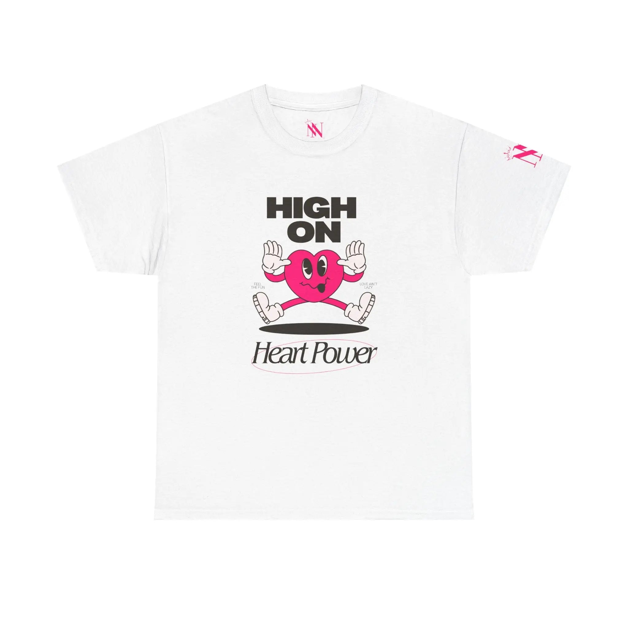 High On Heart Power | Mix & Match Cotton Unisex Fun-Flirty Lovers’ T-Shirts