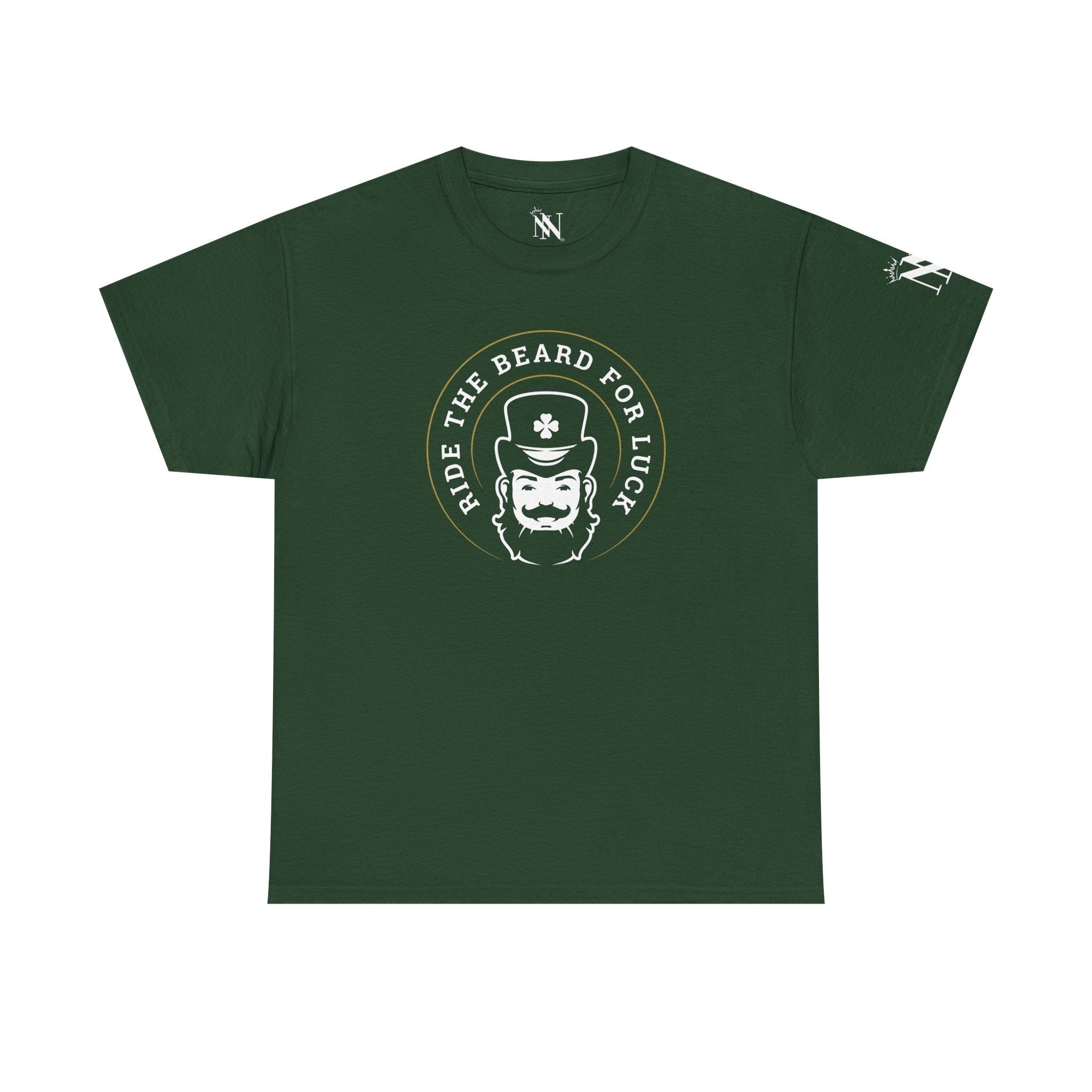 Ride the Beard for Luck St. Patrick’s Day | Mix & Match Cotton Unisex Fun-Flirty Lovers’ T-Shirts