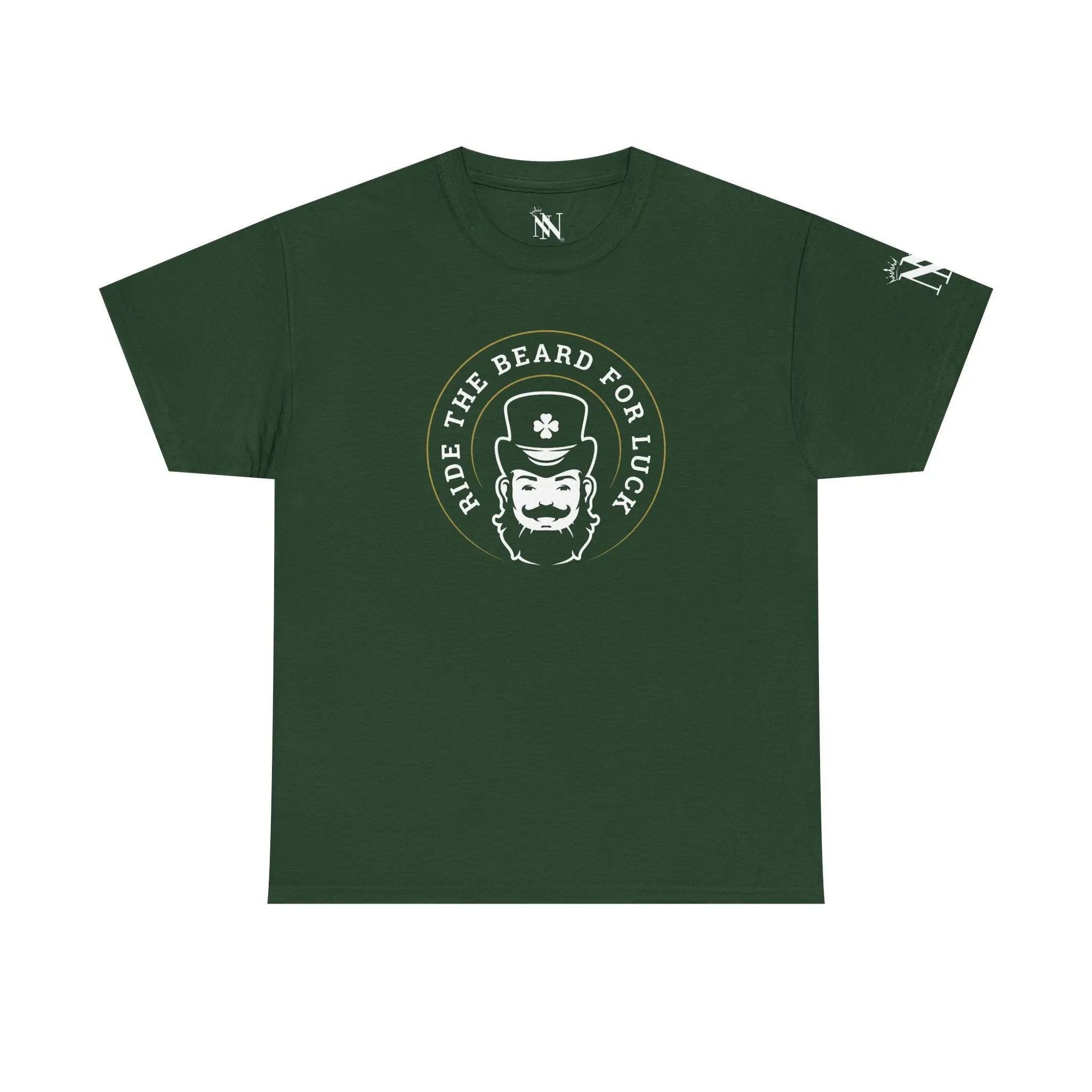 Ride the Beard for Luck St. Patrick’s Day | Mix & Match Cotton Unisex Fun-Flirty Lovers’ T-Shirts