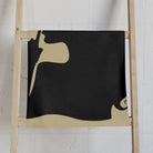 SHHH Girl Silhouette Gold | Mix & Match Classic Fun-Flirty Lovers’ Towels