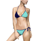 Ocean & Navy Blue | Mix & Match Fun-Flirty Lovers’ String Bikinis