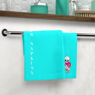 Nectar Napkins Brand Neon Blue Microfiber Cum Rag