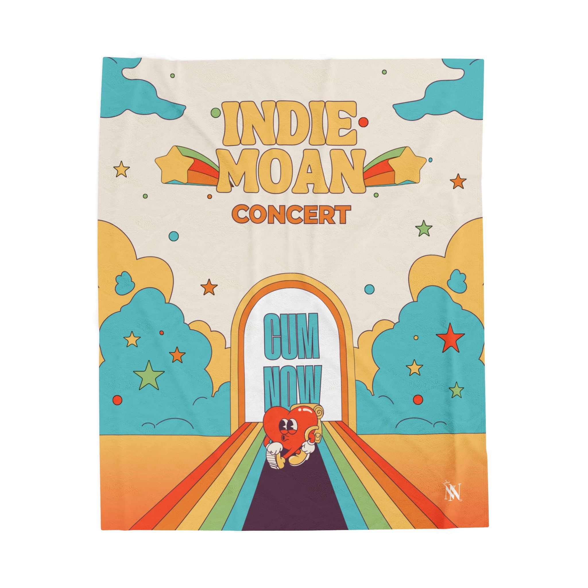 Indie Moan Concert | Mix & Match Soft Fun-Flirty Lovers’ Blankets