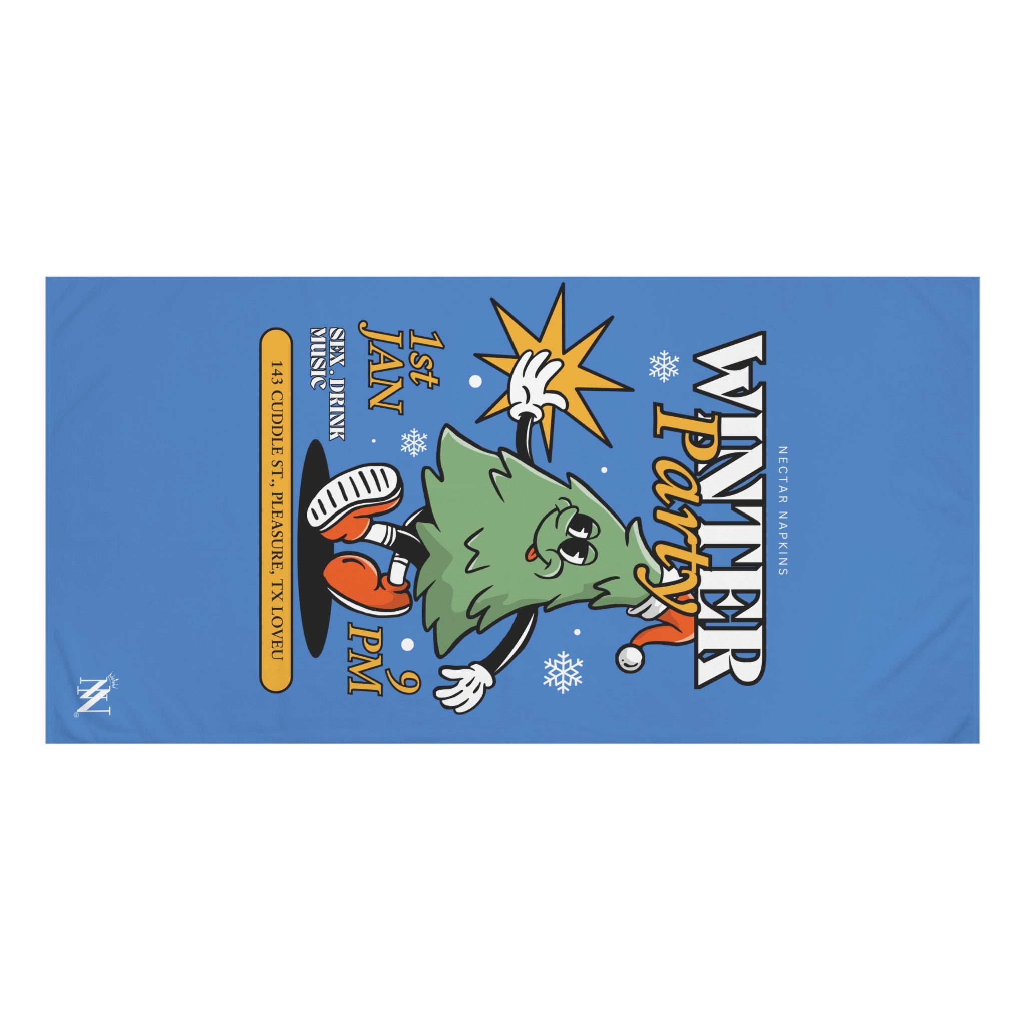 Winter Party | Mix & Match XL Fun-Flirty Lovers’ Towels