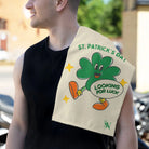 Looking for Luck Shamrock St. Patrick’s Day | Mix & Match Soft Fun-Flirty Lovers’ Towels