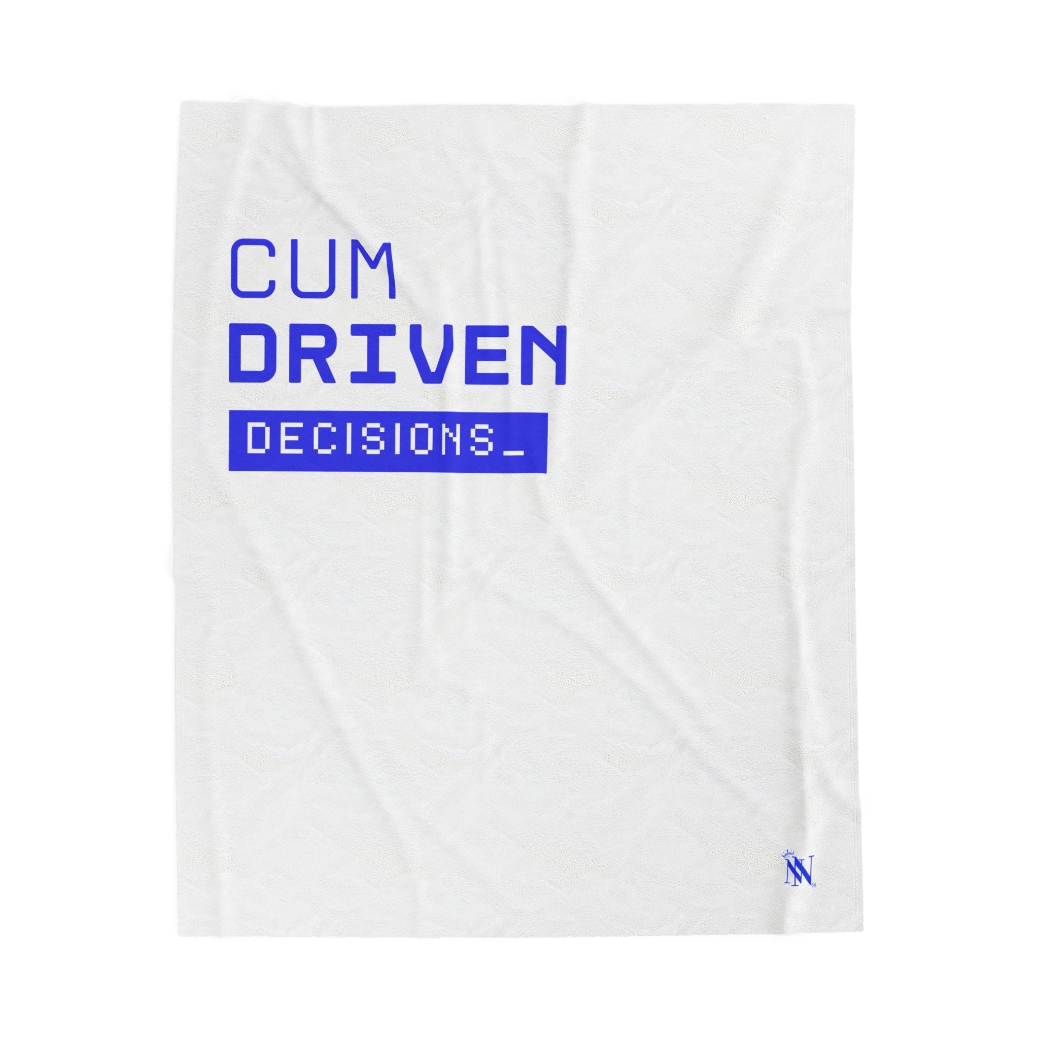 Cum Driven Decisions | Mix & Match Soft Fun-Flirty Lovers’ Blankets