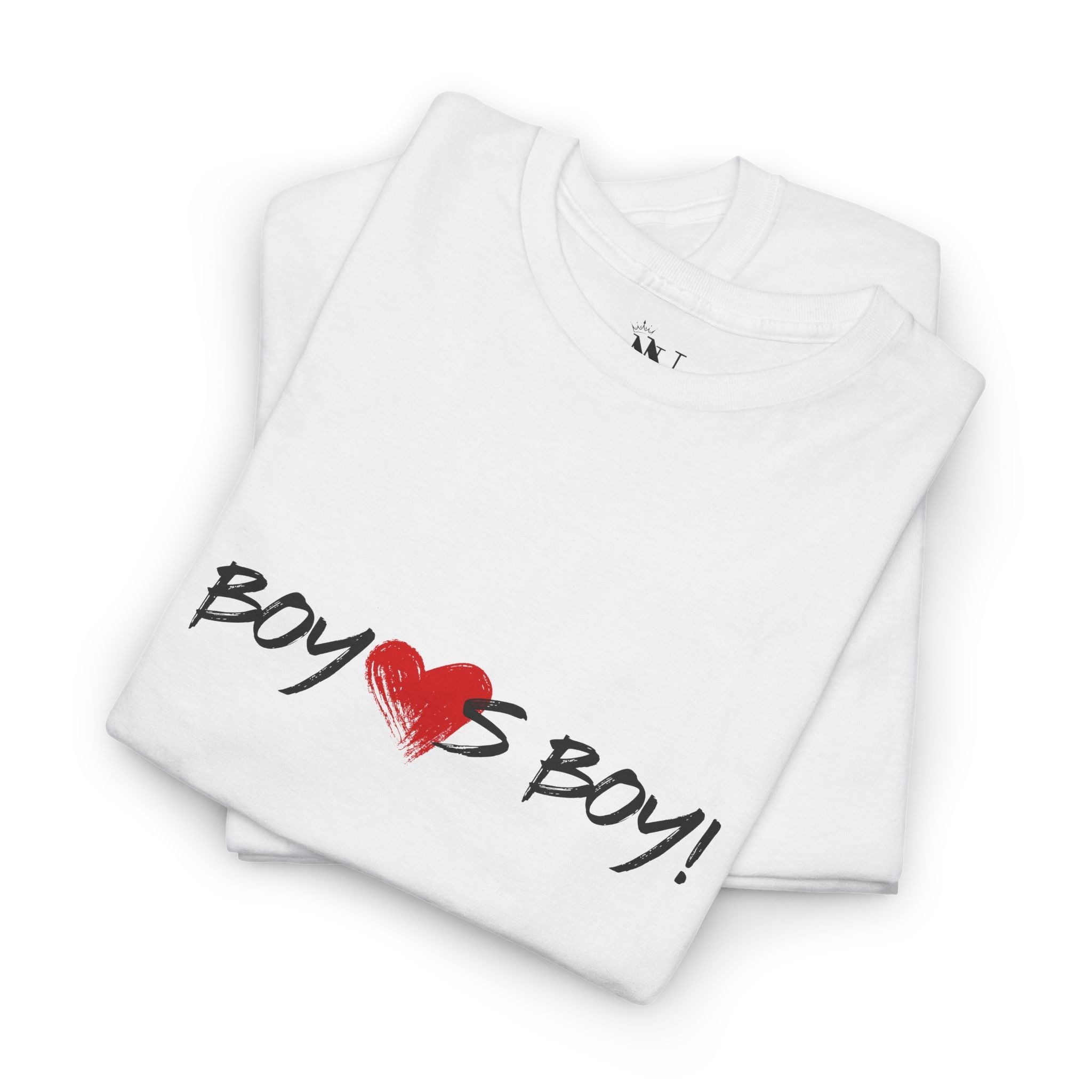 Boy Loves Boy! | Mix & Match Cotton Unisex Fun-Flirty Lovers’ T-Shirts
