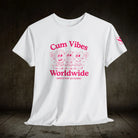 Cum Vibes Worldwide | Mix & Match Cotton Unisex Fun-Flirty Lovers’ T-Shirts