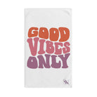 Good Vibes Only Retro | Mix & Match Original Fun-Flirty Lovers’ Towels