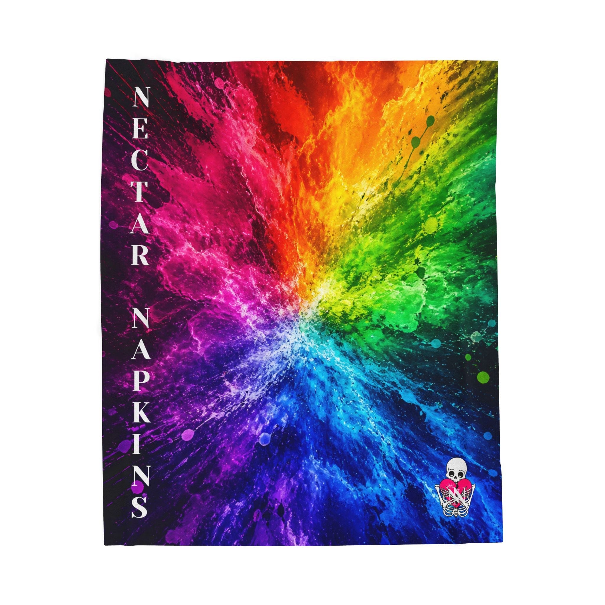 Nectar Napkins Brand Rainbow | Nectar Napkins Fun-Flirty Lovers’ Blankets