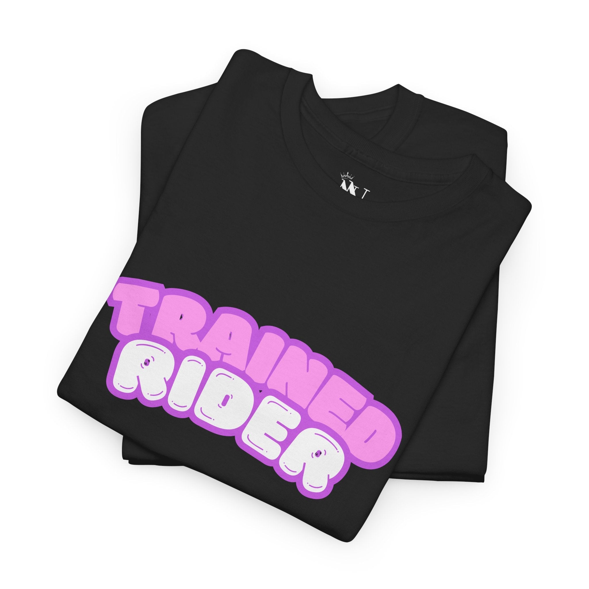 Trained Rider Adult T-Shirt Cum Tee | Live Bold & Comfortable