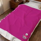 Nectar Napkins Brand Fuscia Pink Love Blanket
