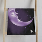 Purple Moon Cum Towel