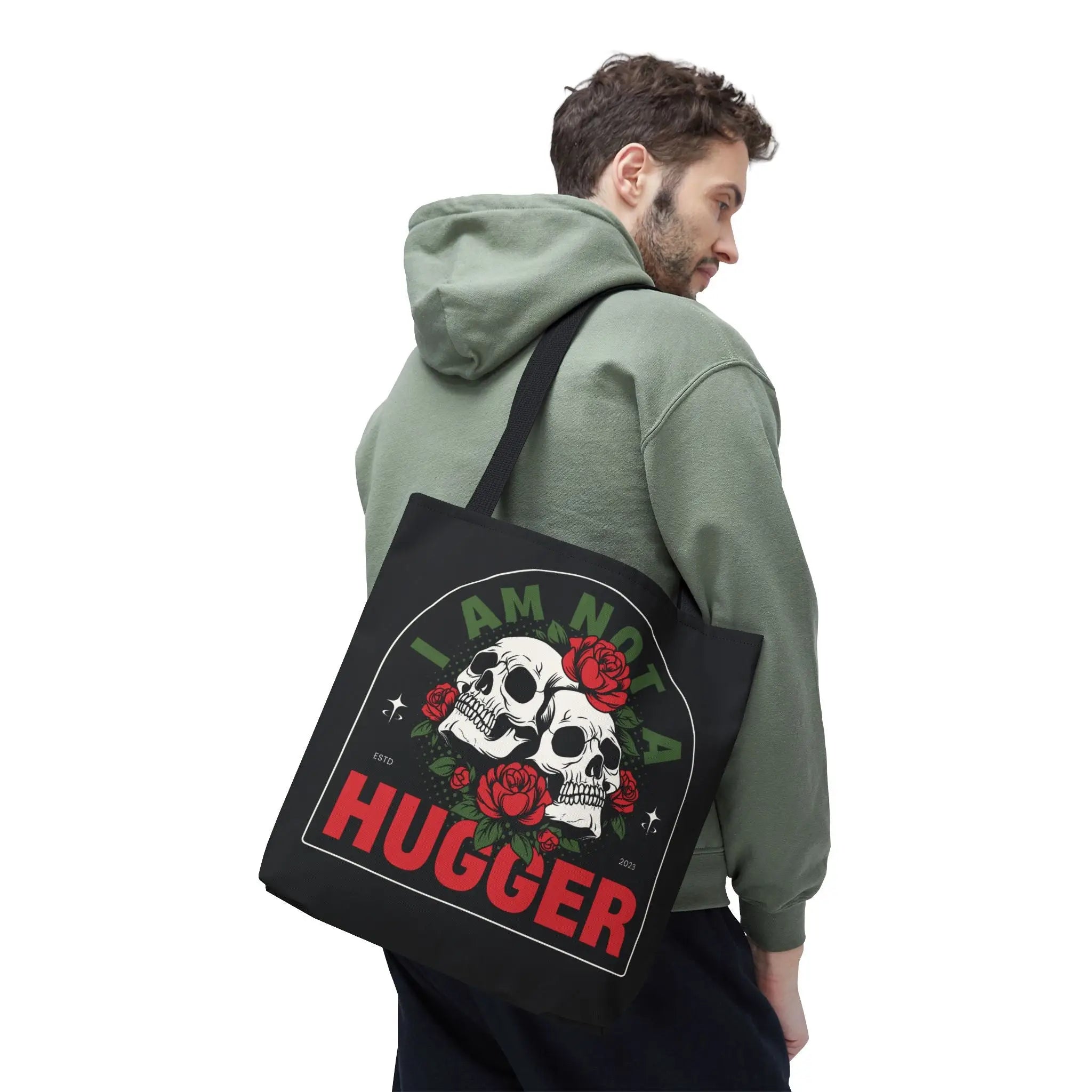 I Am Not a Hugger | Mix & Match Fun-Flirty Lovers’ Totes