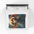 Dragon Wedding Love Graphic | Mix & Match Soft Fun-Flirty Lovers’ Blankets