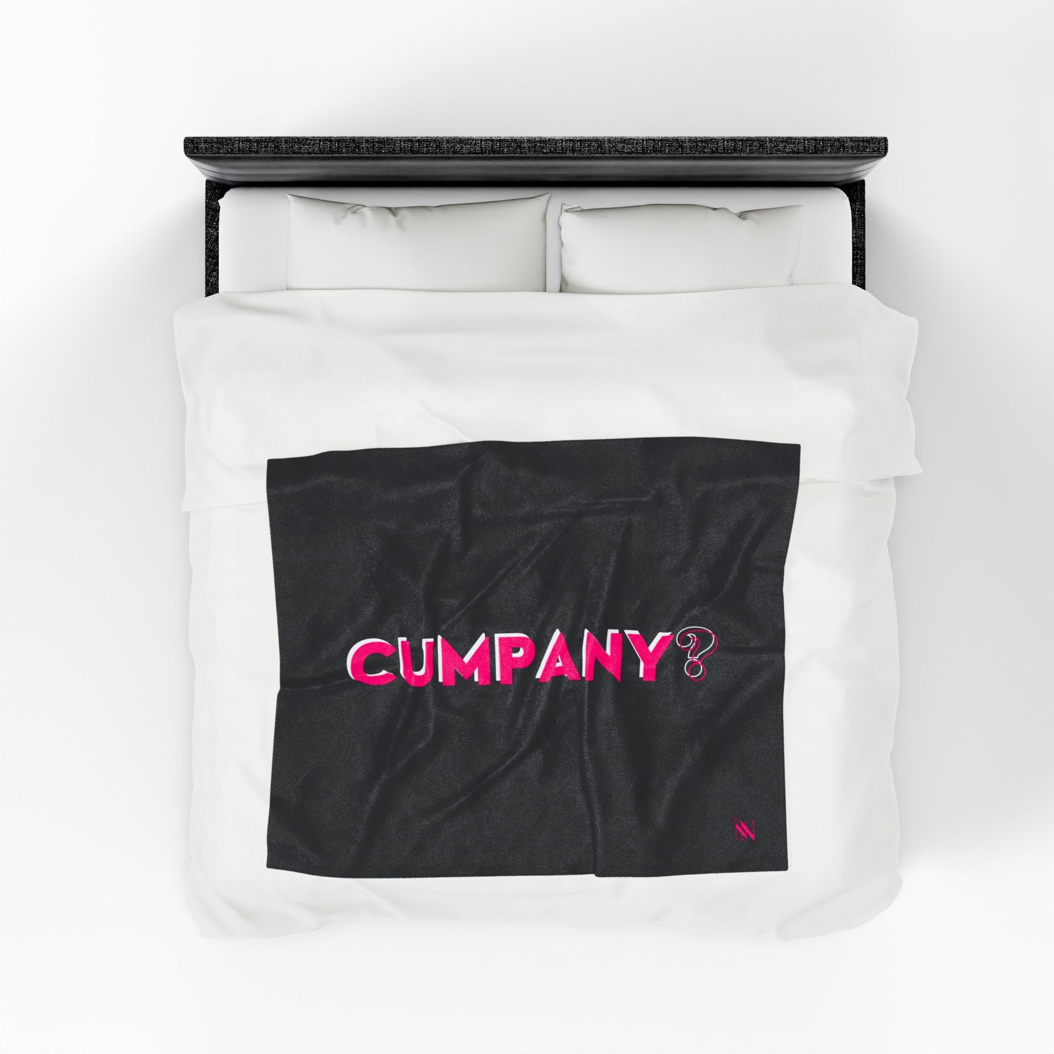 Cumpany? | Mix & Match Velveteen Fun-Flirty Lovers’ Blankets