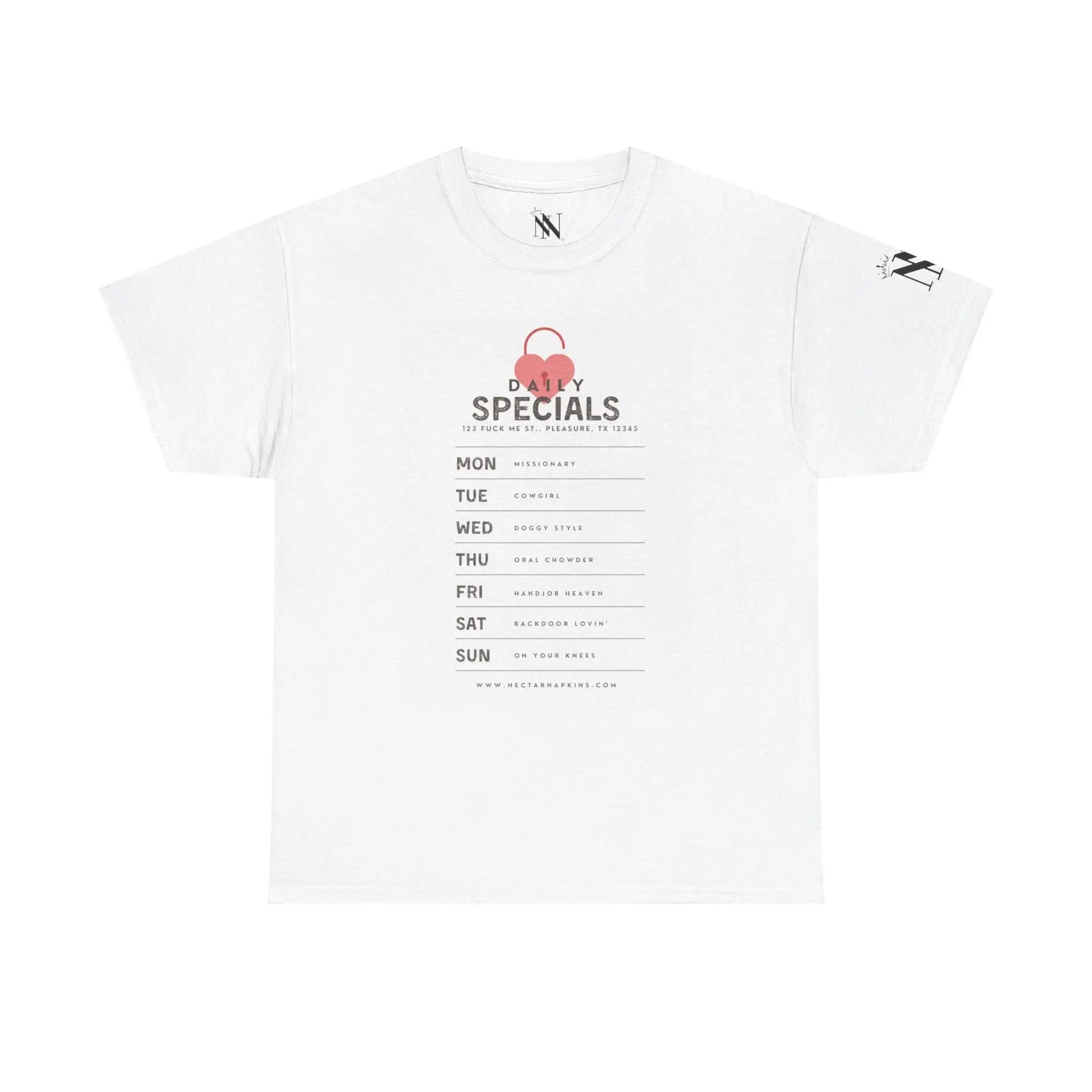 Daily Specials! | Mix & Match 100% Cotton Unisex Fun-Flirty Lovers’ Tees
