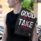 Good Things Take Time | Mix & Match Soft Fun-Flirty Lovers’ Towels