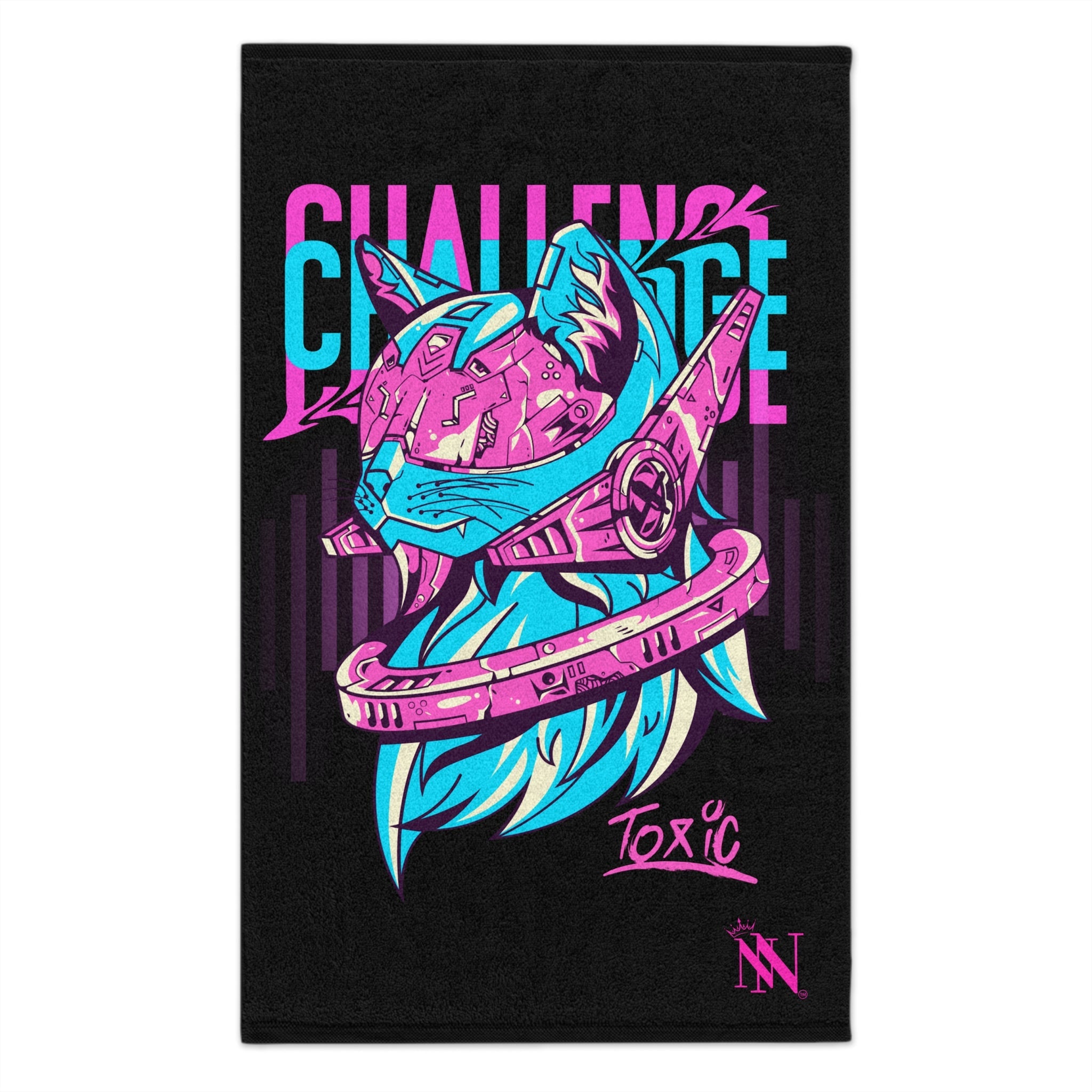 Challenge Toxic Kitty | Mix & Match Soft Fun-Flirty Lovers’ Towels