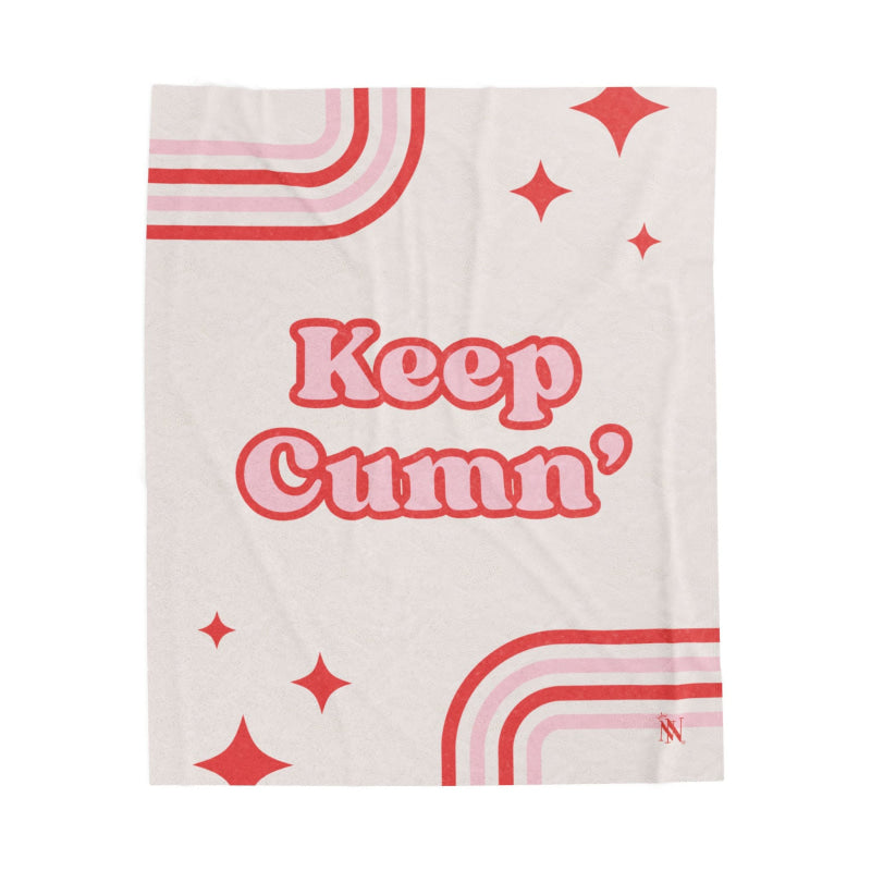 Keep Cumn’ | Mix & Match Soft Fun-Flirty Lovers’ Blankets