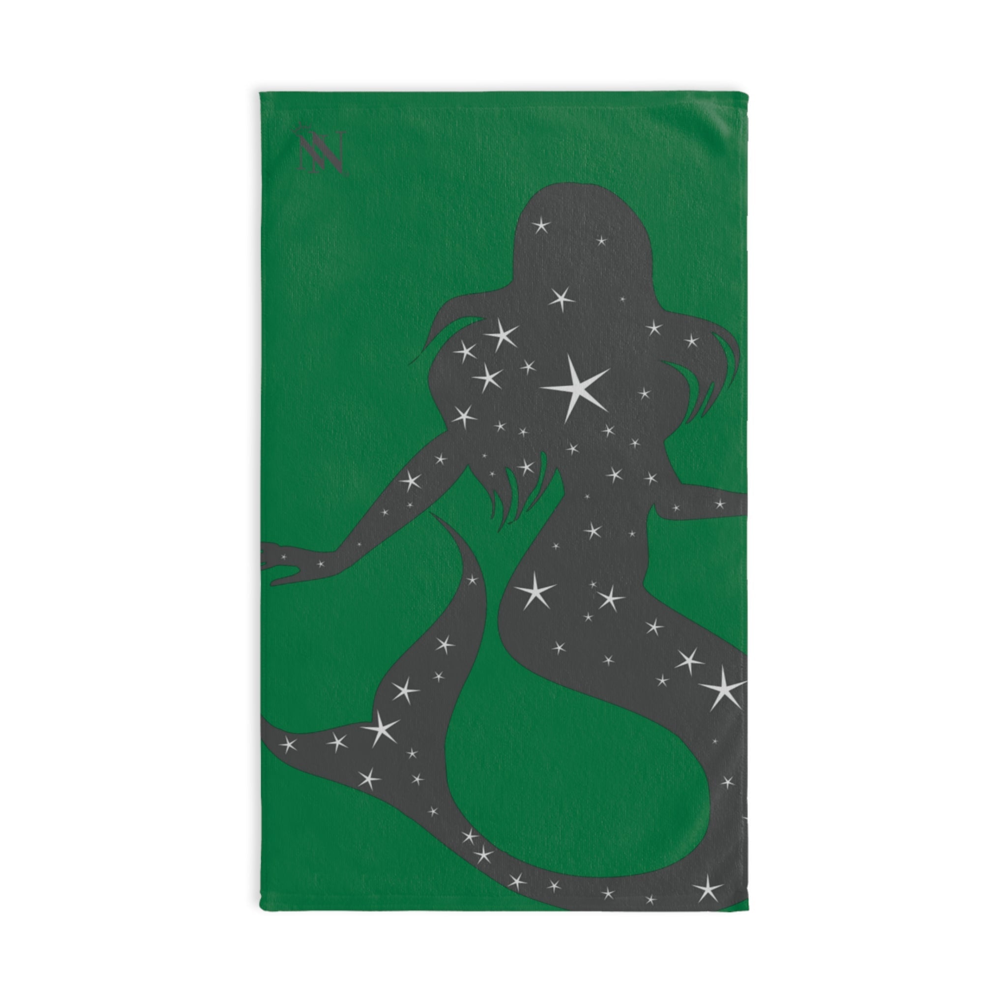 Mermaid Star Green Cum Towel