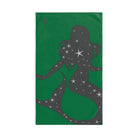 Mermaid Star Green | Mix & Match Classic Fun-Flirty Lovers’ Towels
