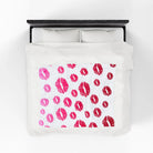 Ombre Kiss Pattern | Mix & Match Soft Fun-Flirty Lovers’ Blankets