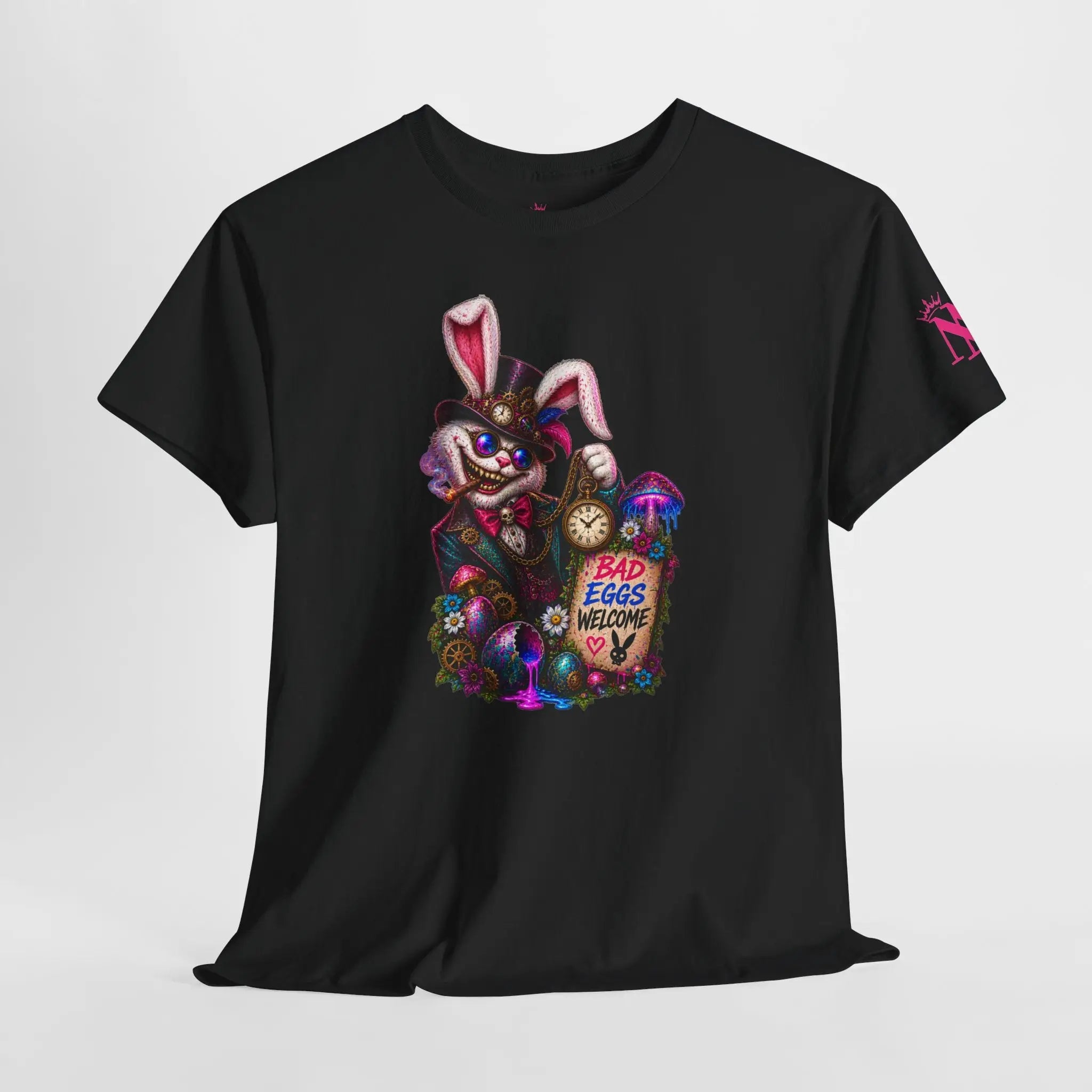 Bad Eggs Welcome Wicked Bunny T-Shirt