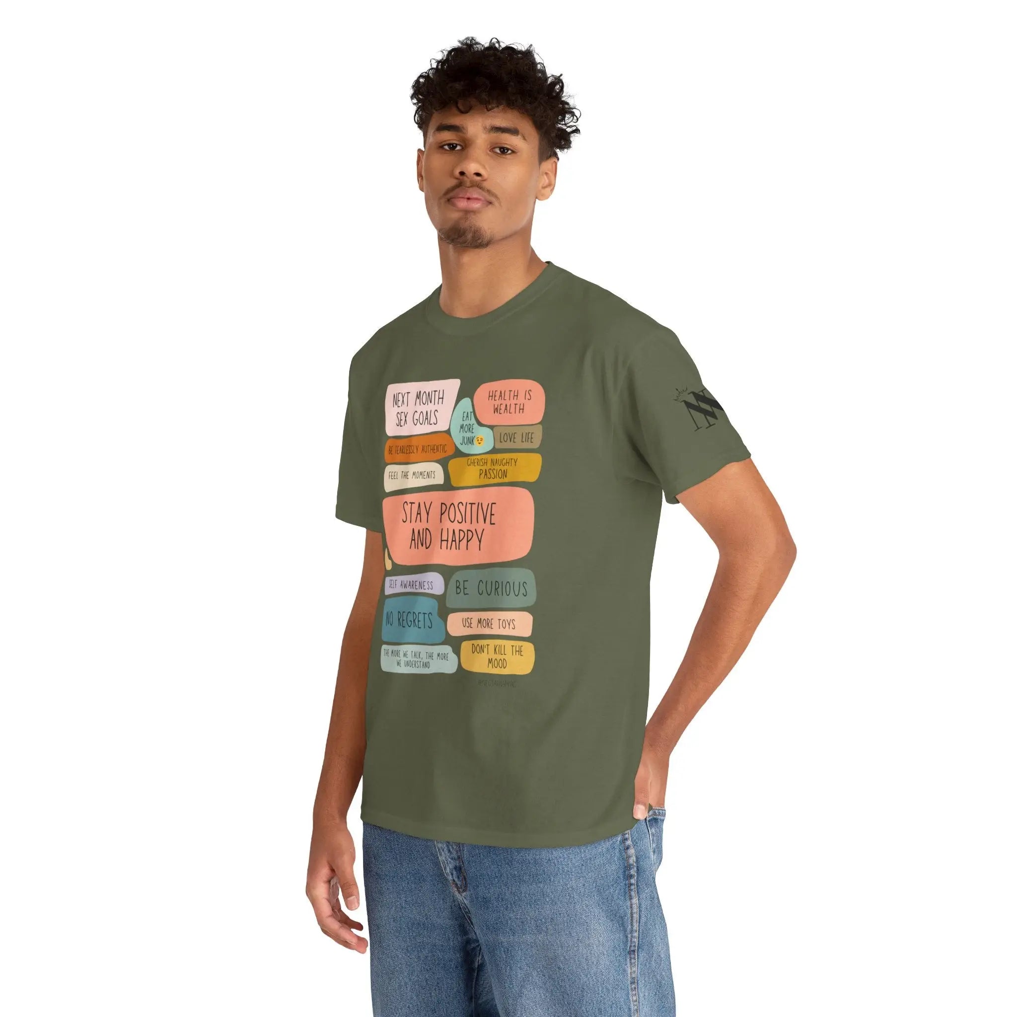Sex Goals | Mix & Match 100% Cotton Unisex Fun-Flirty Lovers’ Tees