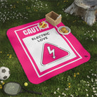 Caution Electric Love | Mix Match Fun-Flirty Lovers’ Water-Resistant Blankets