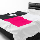 Signature Pink & Black Texas Flag Romantic Sex Gifts Blanket
