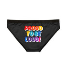 Proud to be Loud! Rainbow Romantic Sex Gifts Women’s Panties