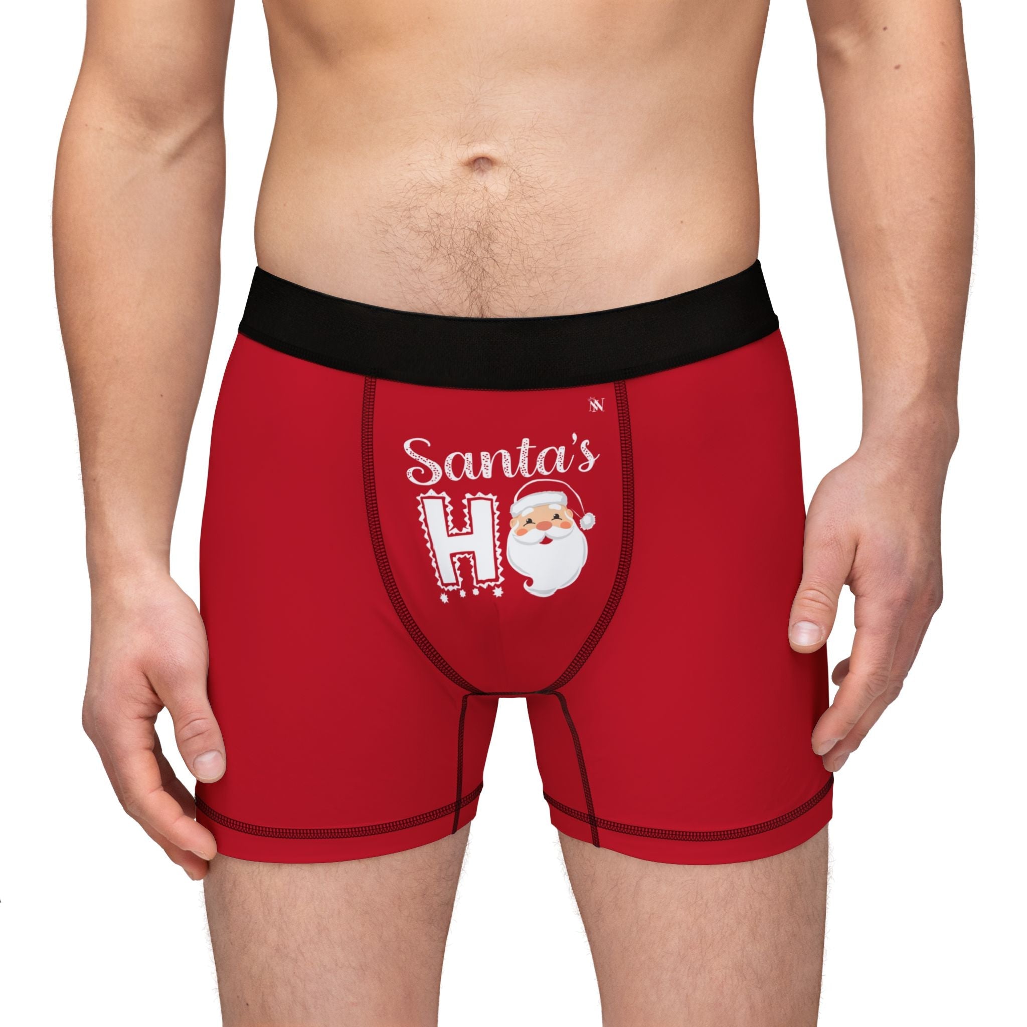 Santa’s Ho | Mix & Match Men’s Fun-Flirty Lovers’ Boxer Briefs