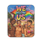 Pride Party We Will Be Us Graphic Series | Mix Match Fun-Flirty Lovers’ Water-Resistant Blankets
