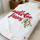 Mistletoe Kisses | Mix & Match Velveteen Fun-Flirty Lovers’ Blankets