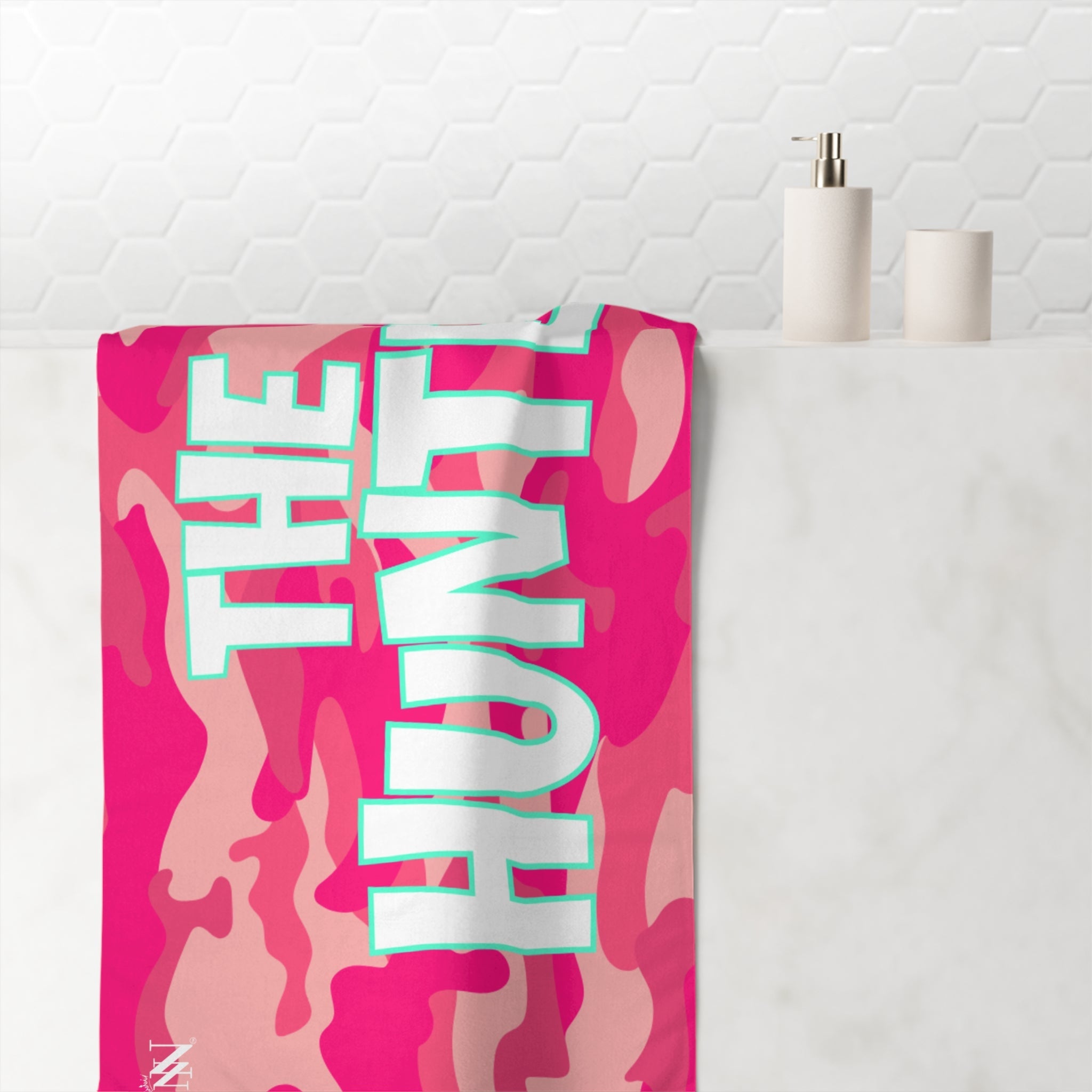 The Hunter Pink Camo Anal Towel
