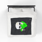 Green Cum Bandit | Mix & Match Soft Fun-Flirty Lovers’ Blankets