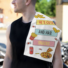 He’s Cute and Has Snacks | Mix & Match Soft Fun-Flirty Lovers’ Towels