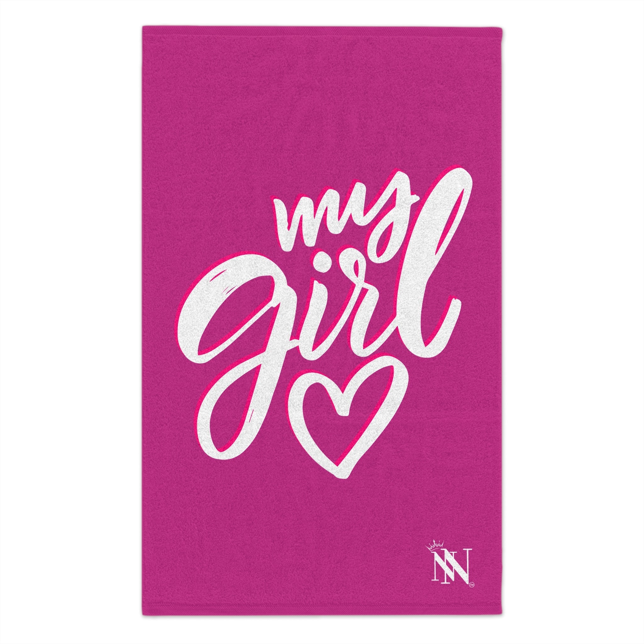 My Girl Dark Pink | Mix & Match Soft Fun-Flirty Lovers’ Towels