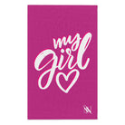 My Girl Dark Pink | Mix & Match Soft Fun-Flirty Lovers’ Towels