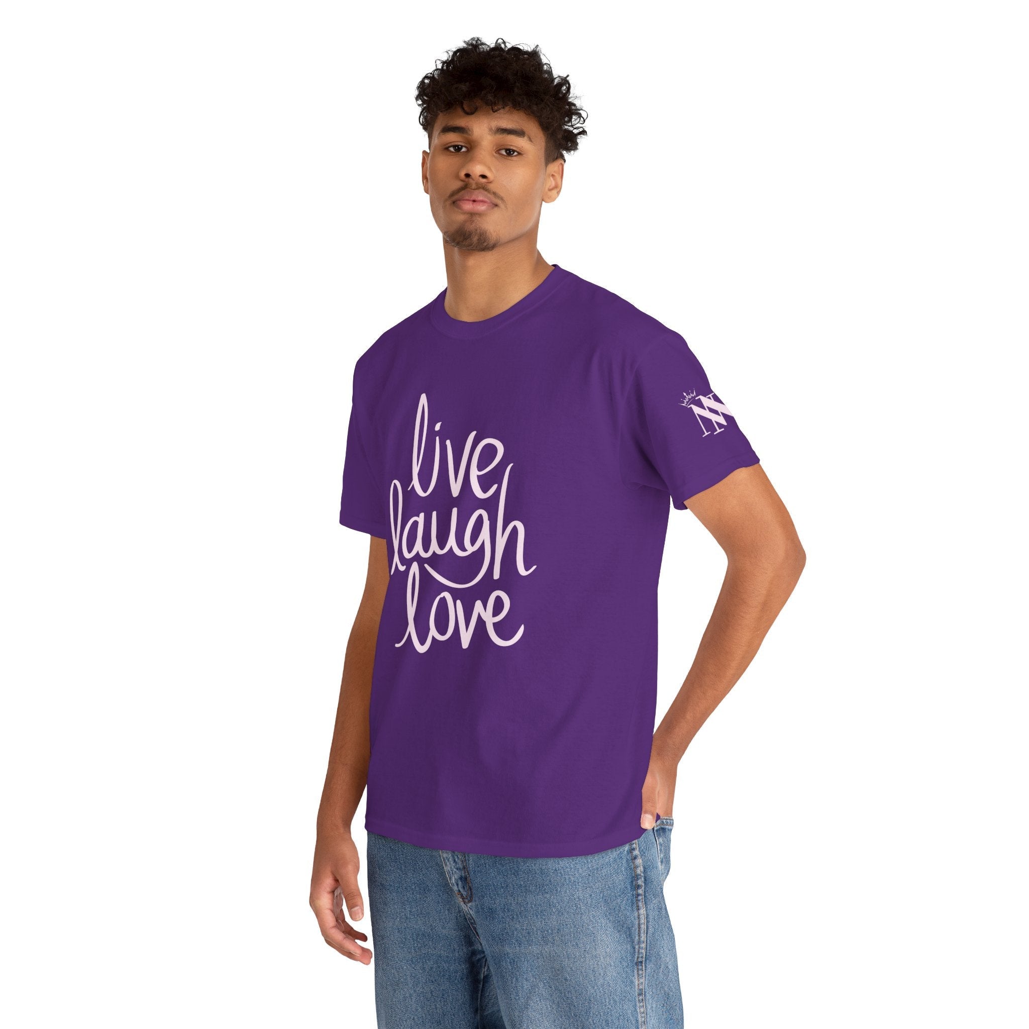 Live Laugh Love | Mix & Match 100% Cotton Unisex Fun-Flirty Lovers’ Tees