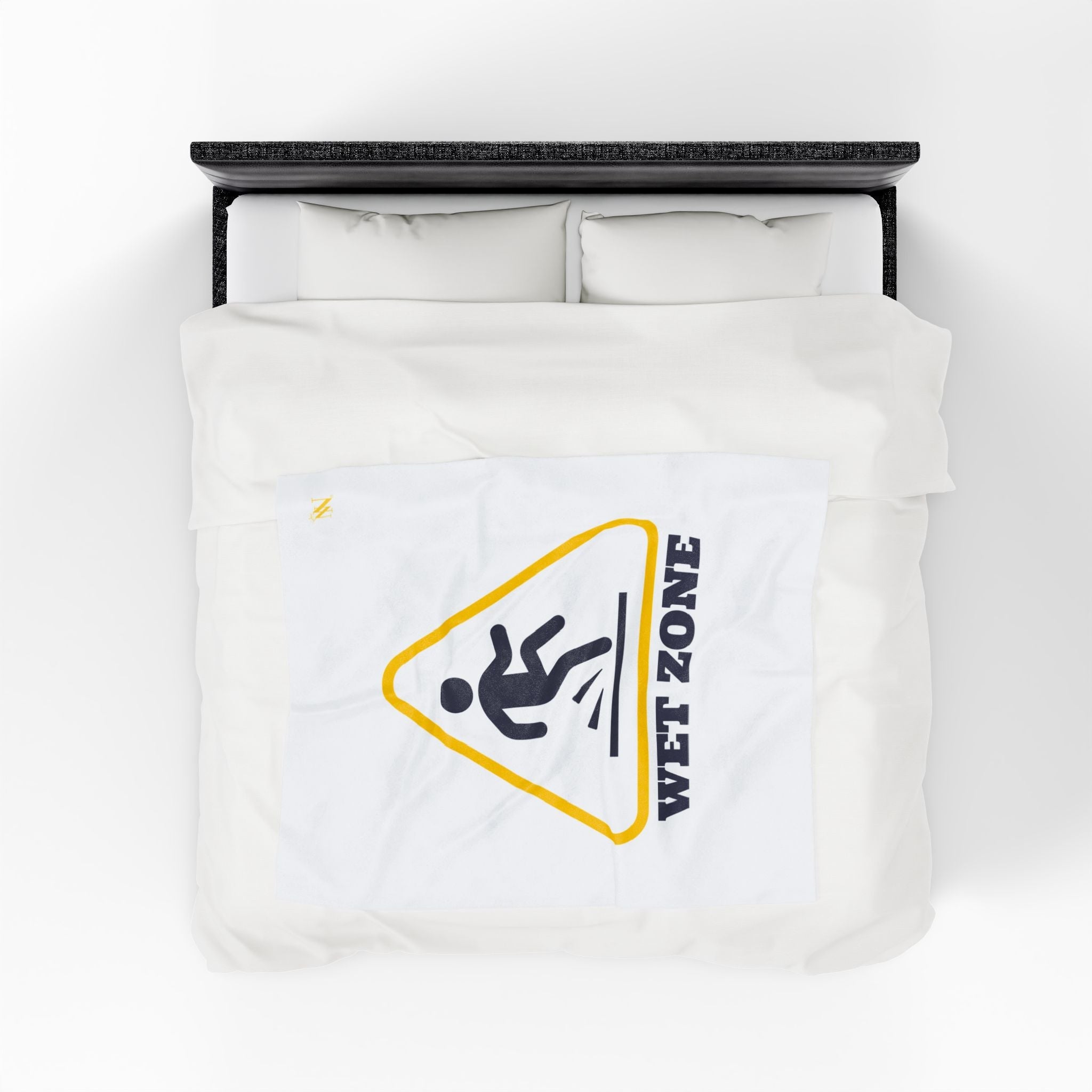 Caution: Wet Zone | Mix & Match Soft Fun-Flirty Lovers’ Blankets